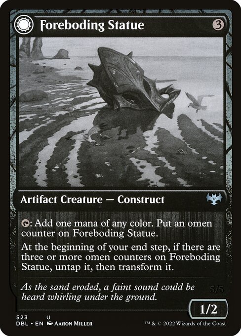 Foreboding Statue // Forsaken Thresher - Innistrad: Double Feature