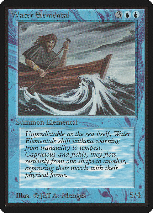 Water Elemental - Limited Edition Beta