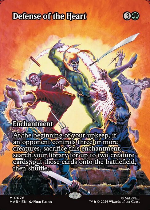 Defense of the Heart - Marvel Universe
