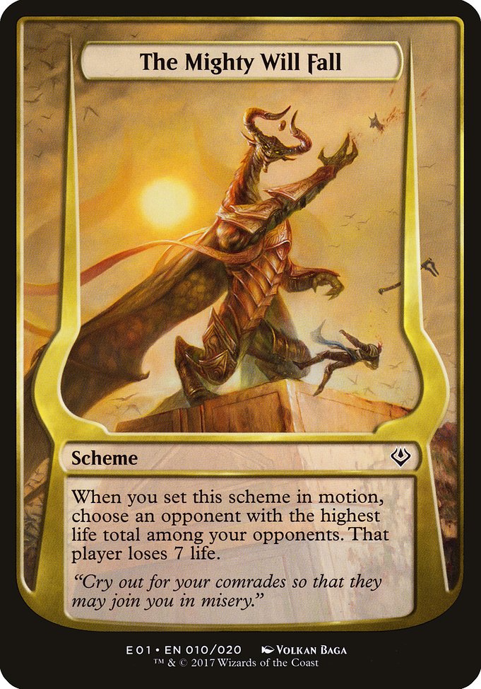 The Mighty Will Fall - Archenemy: Nicol Bolas Schemes