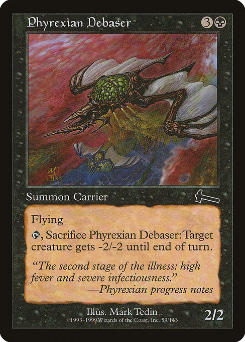 Phyrexian Debaser - Urza's Legacy