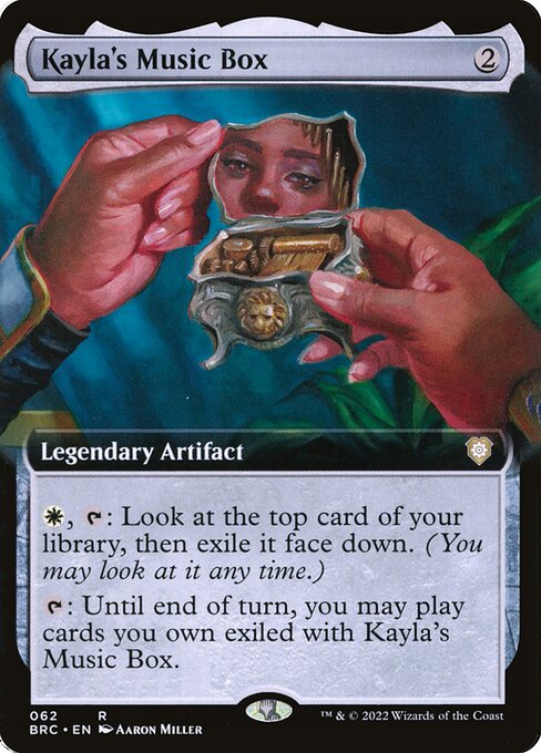 Kayla's Music Box - The Brothers' War Commander - Extended Art