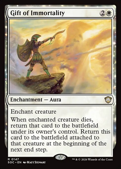 Gift of Immortality - Secrets of Strixhaven Commander