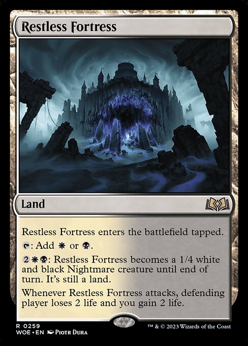 Restless Fortress - Wilds of Eldraine