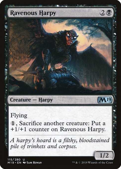 Ravenous Harpy - Core Set 2019