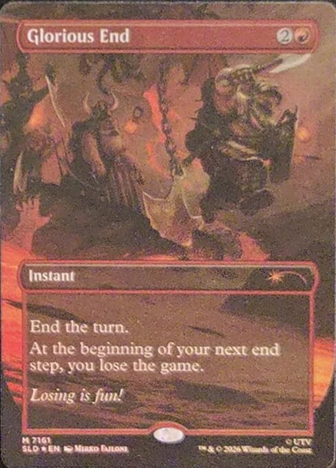 Glorious End - Secret Lair Drop - Borderless