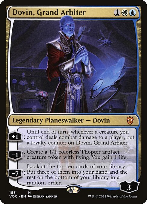 Dovin, Grand Arbiter - Crimson Vow Commander