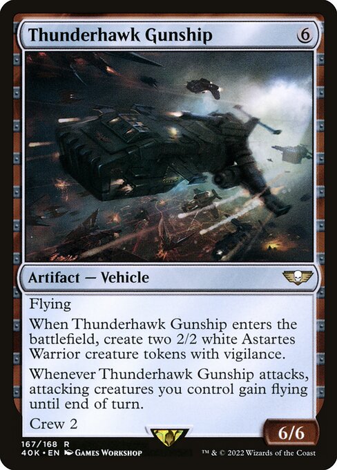 Thunderhawk Gunship - Warhammer 40,000 Commander