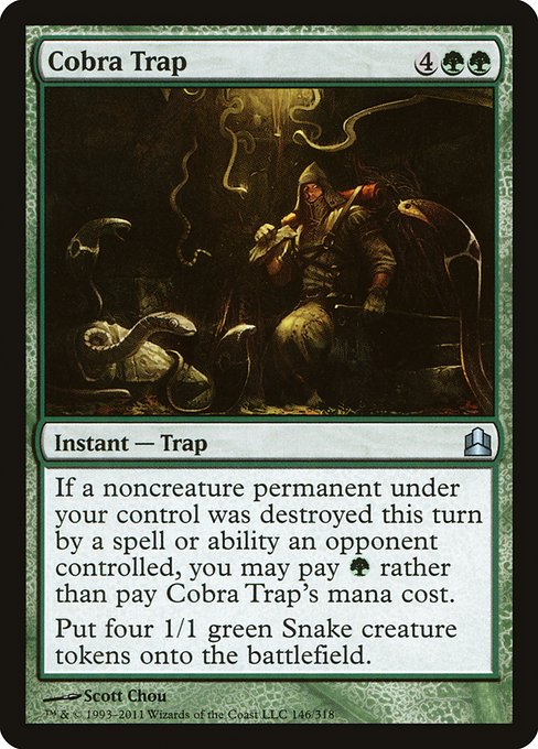 Cobra Trap - Commander 2011