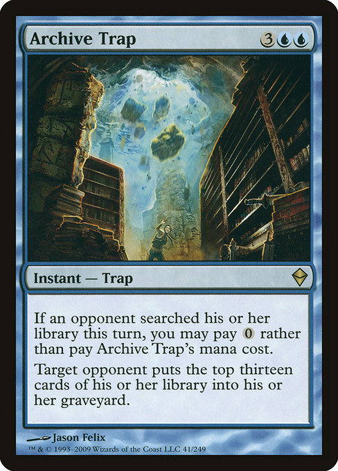 Archive Trap - Zendikar