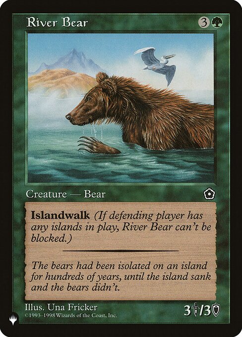 River Bear - The List