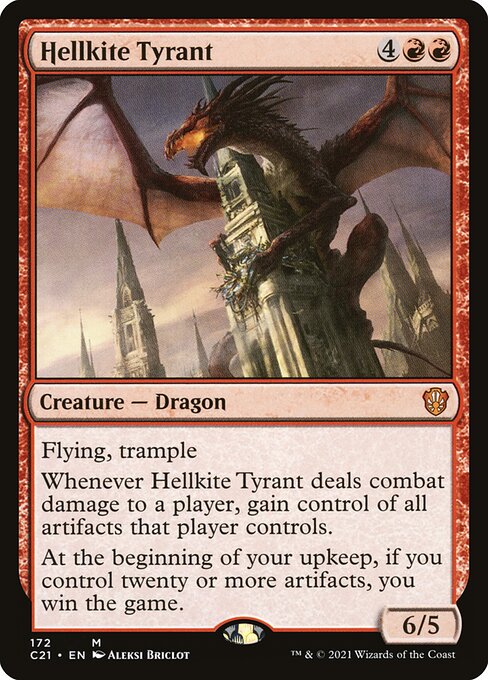 Hellkite Tyrant - Commander 2021