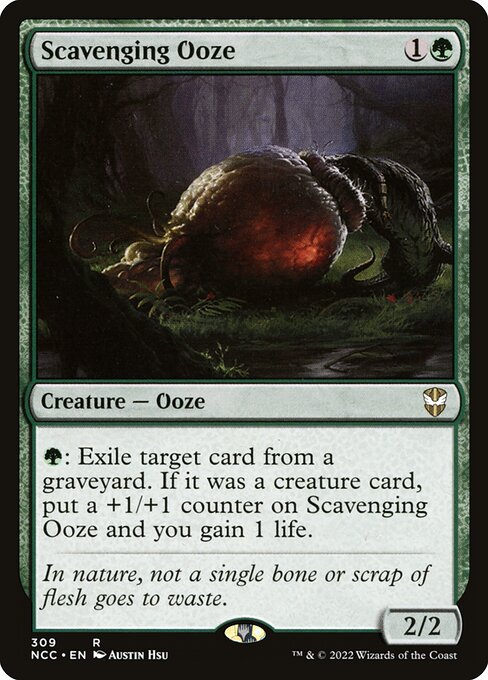 Scavenging Ooze - New Capenna Commander