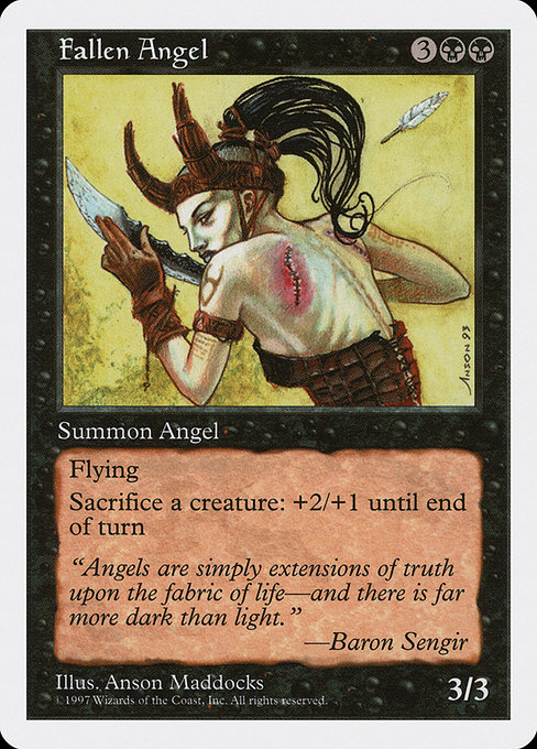 Fallen Angel - Fifth Edition