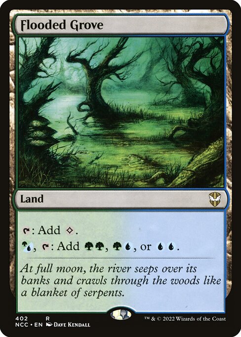 Flooded Grove - New Capenna Commander