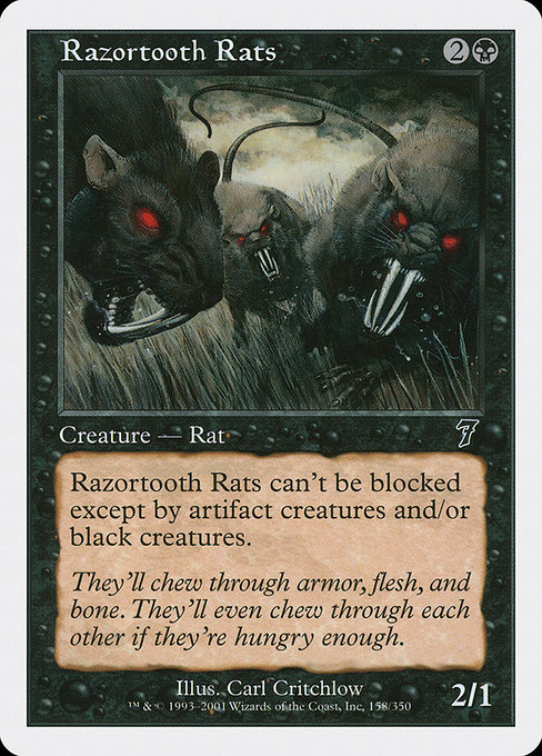 Razortooth Rats - Seventh Edition