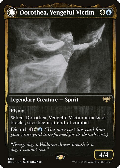 Dorothea, Vengeful Victim // Dorothea's Retribution - Innistrad: Double Feature