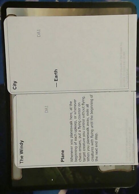 The Windy City - Black Lotus Unknown Planechase