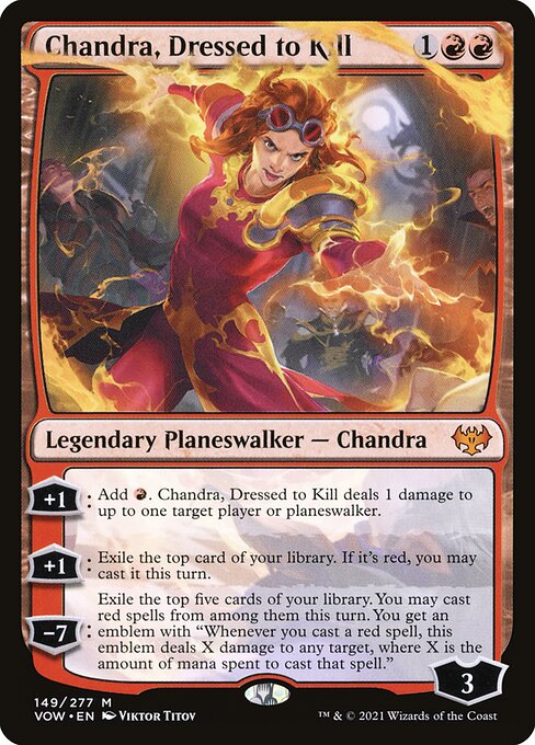 Chandra, Dressed to Kill - Innistrad: Crimson Vow