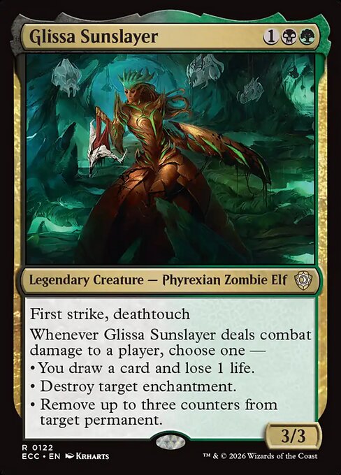 Glissa Sunslayer - Lorwyn Eclipsed Commander
