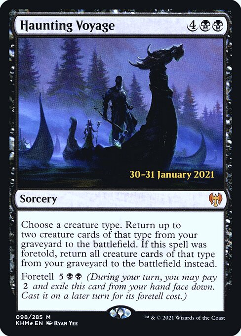 Haunting Voyage - Kaldheim Promos - Promo Foil