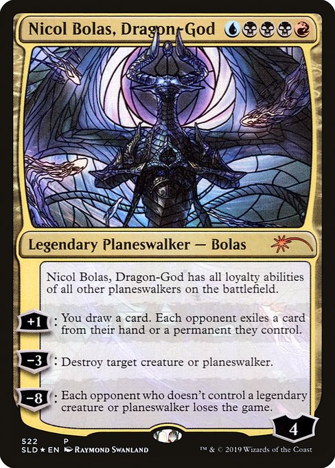 Nicol Bolas, Dragon-God - Secret Lair Drop - Promo Foil