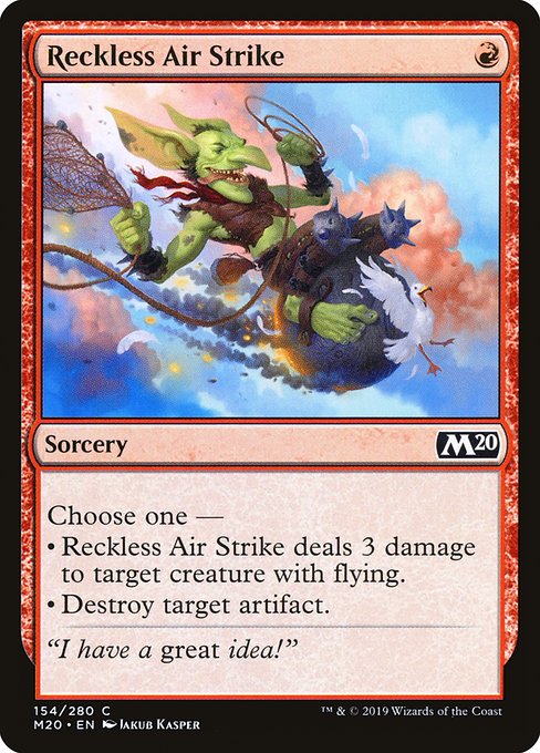 Reckless Air Strike - Core Set 2020