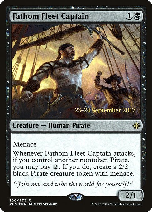Fathom Fleet Captain - Ixalan Promos