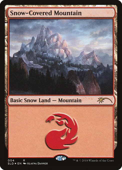 Snow-Covered Mountain - Secret Lair Drop