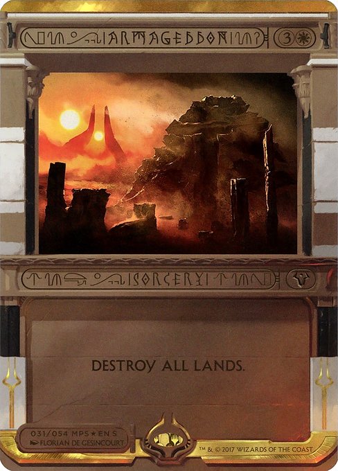 Armageddon - Amonkhet Invocations - Promo Foil