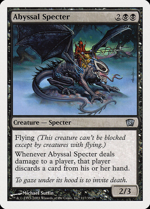 Abyssal Specter - Eighth Edition