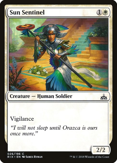 Sun Sentinel - Rivals of Ixalan