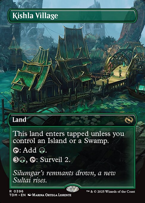 Kishla Village - Tarkir: Dragonstorm - Borderless