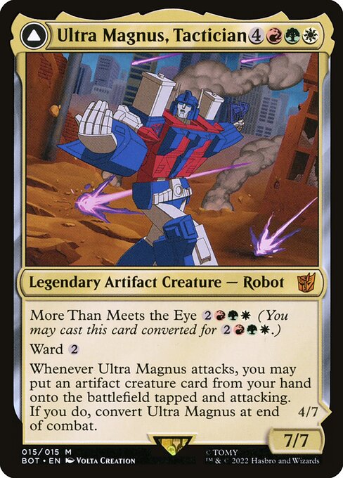 Ultra Magnus, Tactician // Ultra Magnus, Armored Carrier - Transformers