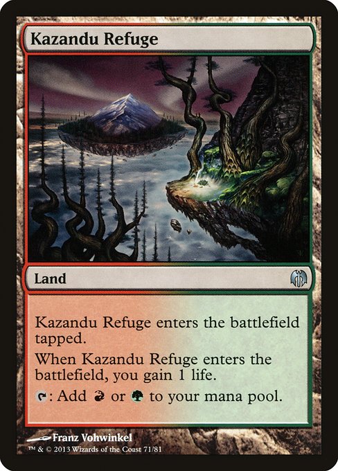 Kazandu Refuge - Duel Decks: Heroes vs. Monsters