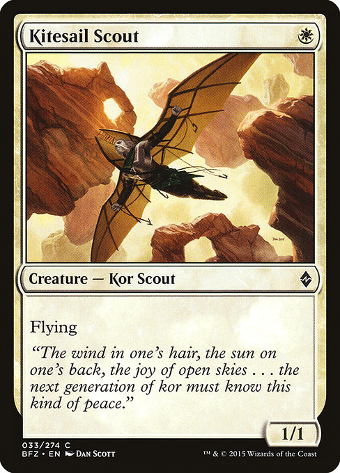 Kitesail Scout - Battle for Zendikar