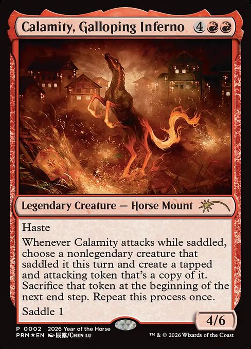 Calamity, Galloping Inferno - Year of the Horse 2026