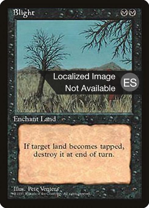 Blight - Fourth Edition Foreign Black Border