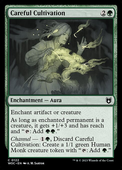 Careful Cultivation - Wilds of Eldraine Commander