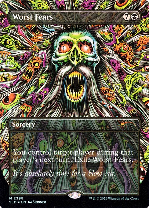Worst Fears - Secret Lair Drop - Borderless