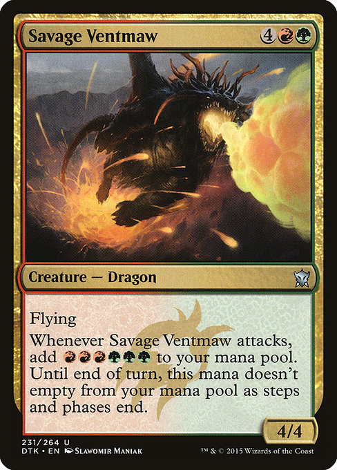 Savage Ventmaw - Dragons of Tarkir