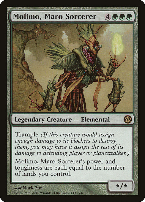 Molimo, Maro-Sorcerer - Duels of the Planeswalkers