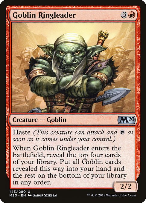 Goblin Ringleader - Core Set 2020