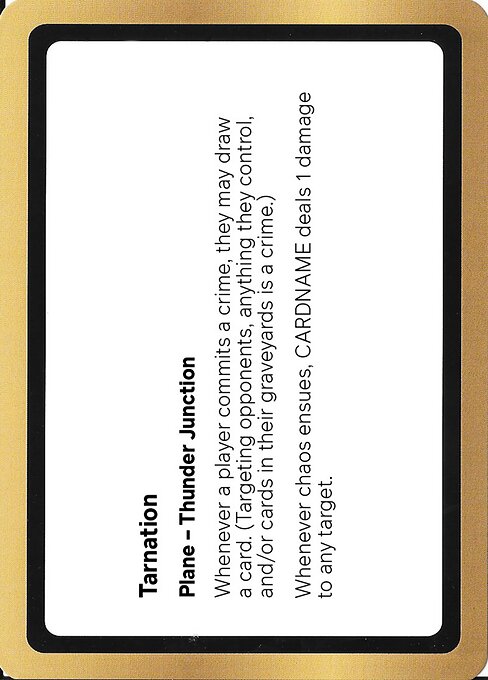 Tarnation - Unknown Event