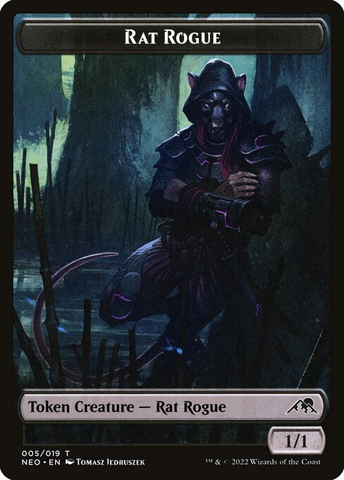 Rat Rogue - Kamigawa: Neon Dynasty Tokens