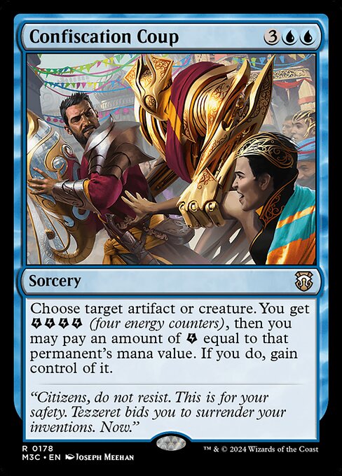 Confiscation Coup - Modern Horizons 3 Commander