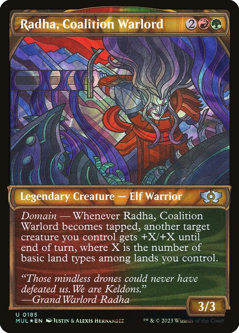 Radha, Coalition Warlord - Multiverse Legends