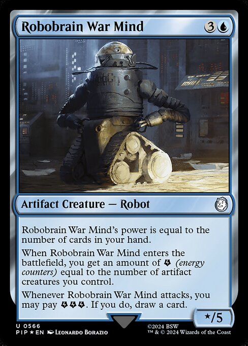 Robobrain War Mind - Fallout - Surge Foil