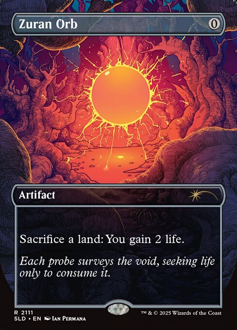 Zuran Orb - Secret Lair Drop - Borderless