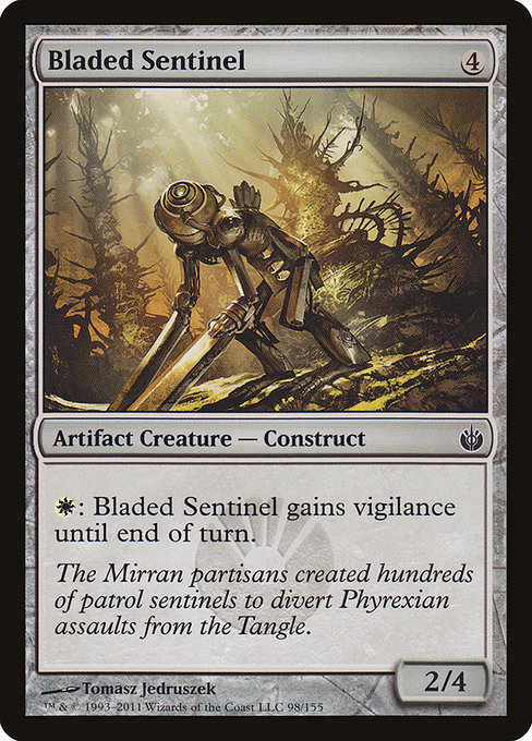 Bladed Sentinel - Mirrodin Besieged